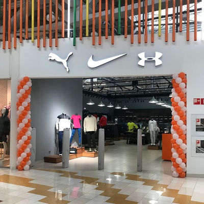 Гирлянда 2-х цветная бело оранжевая