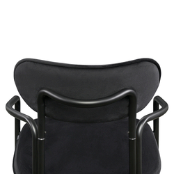 Стул Latitude Ror Round черный/черный