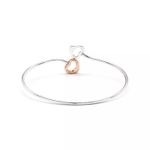 Браслет из серебра и розового золота 18k,Tiffany 💠
