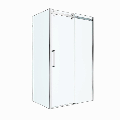 Душевой уголок BelBagno Marino 2-AH-1 110x90 стекло прозрачное/профиль хром