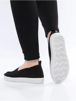 Мокасины летние текстильные