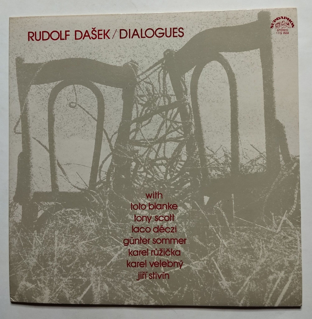 Винтажная виниловая пластинка LP Rudolf Dasek Dialogy (Чехословакия 1980)