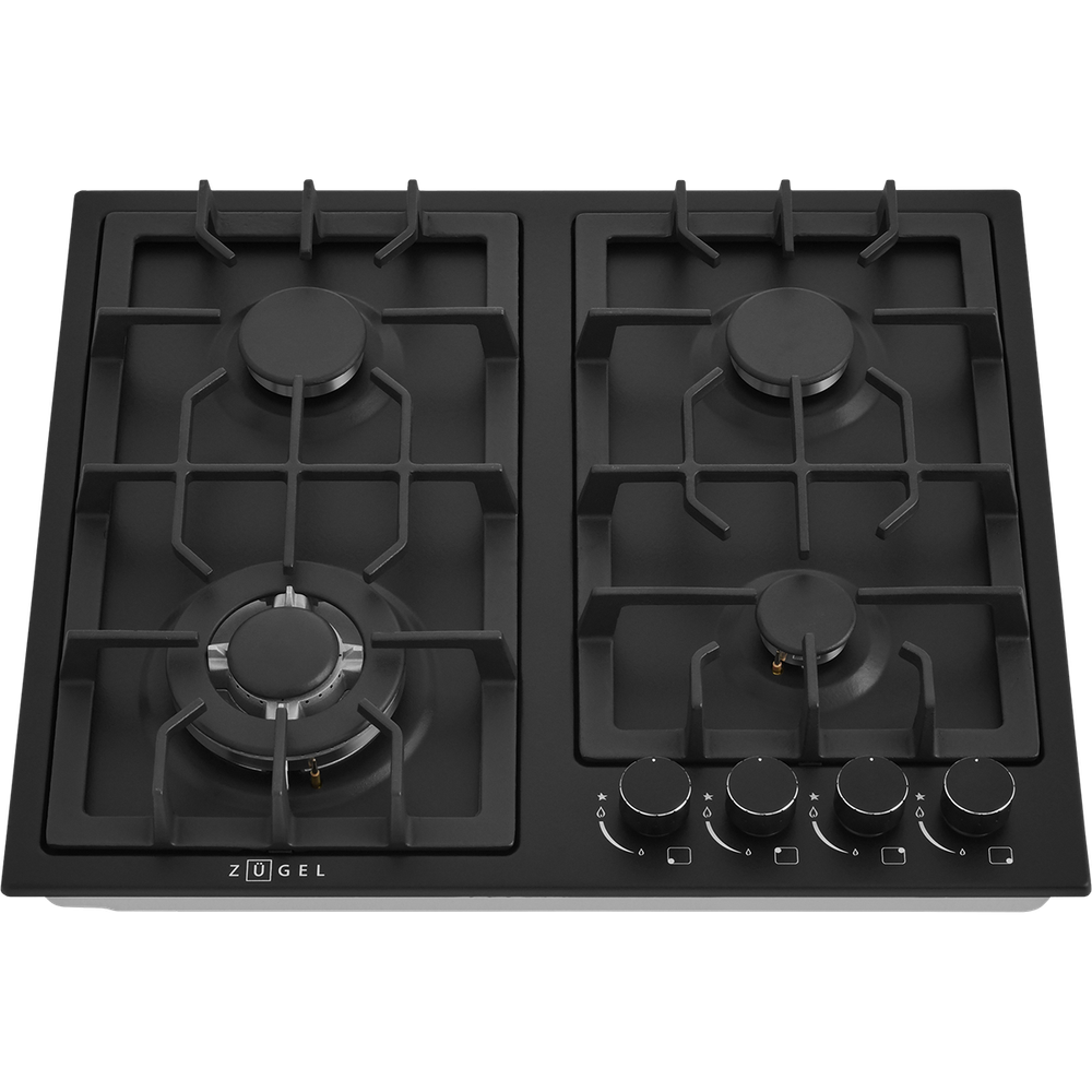 Встраиваемая газовая варочная панель ZUGEL ZGH600B