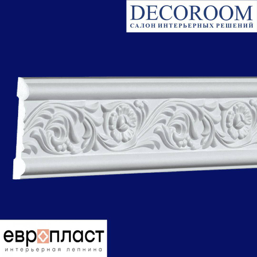 Европласт. МОЛДИНГ ЕВРОПЛАСТ 1.51.337 78*14*2000мм. Полиуретан.