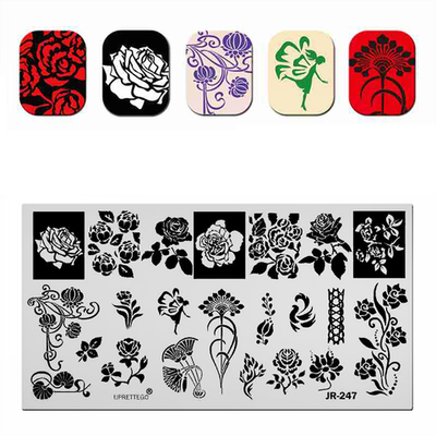 Пластина для стемпинга JR247