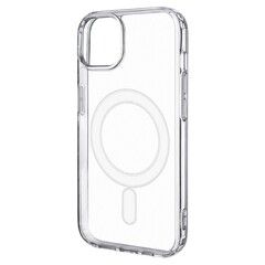 Силиконовый чехол с магнитом (MagSafe) Clear Case для iPhone 11 (Прозрачный)