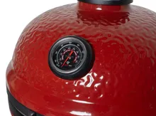Керамический угольный гриль Diamond Egg Legend Red Magic, 46 см, красный, с ножками и столиками
