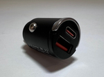 Автомобильное зарядное устройство AutoMaxx, PD30W+QC4.0,100W (черный) (1 шт.)