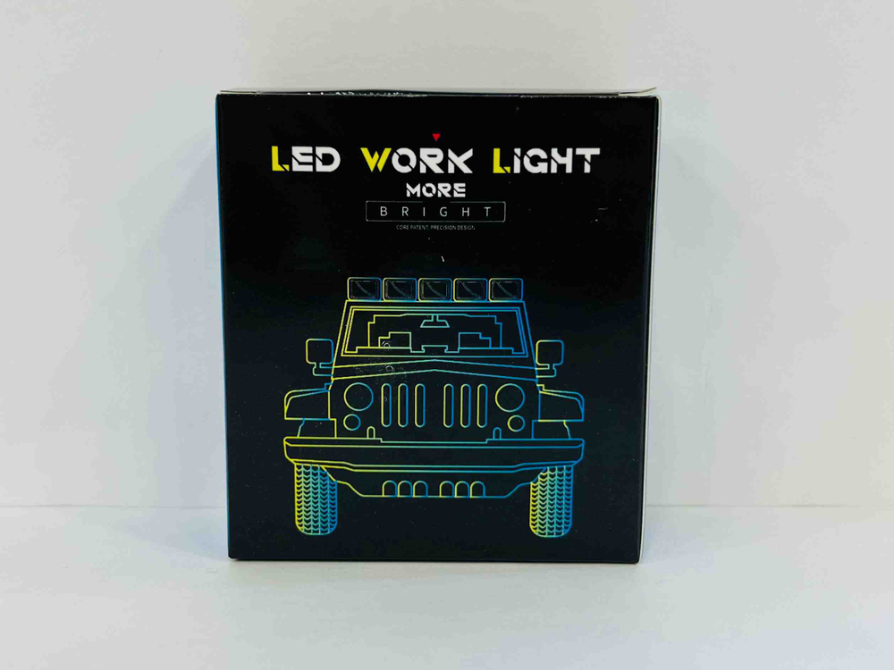 Фара светодиодная дополнительная, квадратная, направленный свет, 10 диодов, 30 Вт, TG (за 1 шт.)