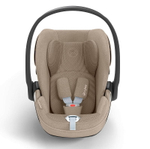 Коляска 3 в 1 Cybex Priam IV Chrome Brown complete и автокресло Cloud T i-Size Cozy Beige Plus Mirage Grey