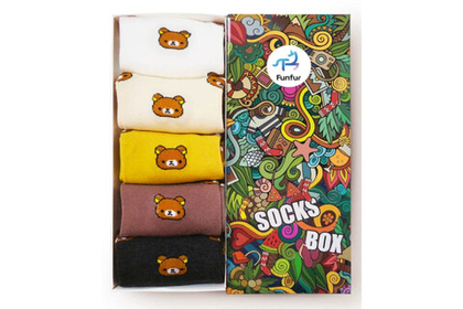 Носки Funfur Bear в наборе 5 пар