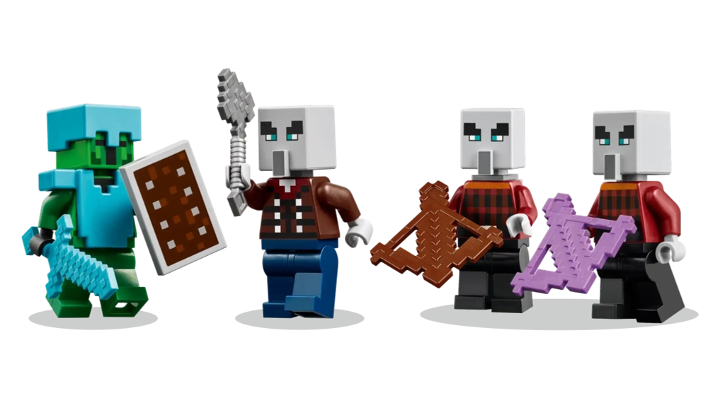 Конструктор LEGO Minecraft 21267 Сельский патруль в пустыне