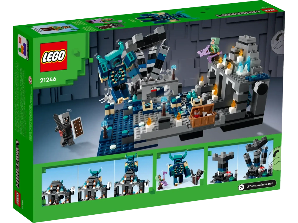Конструктор LEGO Minecraft 21246 Глубокая Темная битва