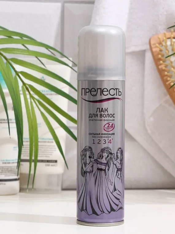 Лак для волос Прелесть «Сильная фиксация», 160 мл