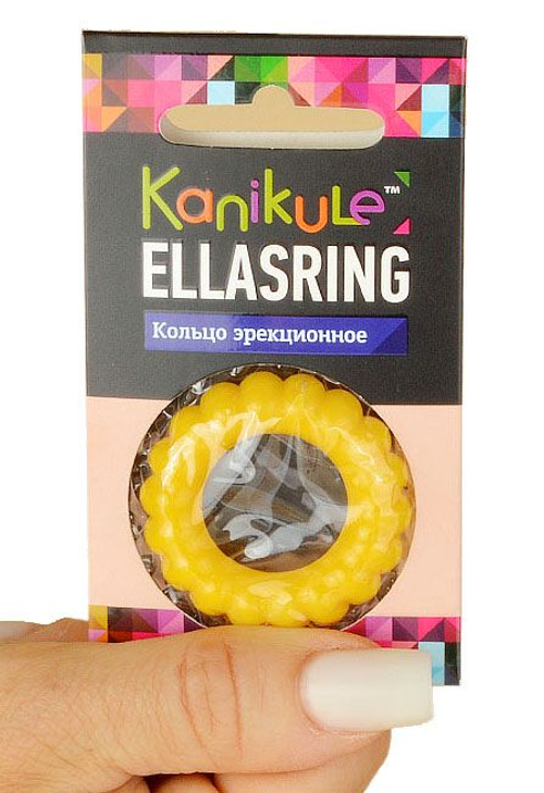 Эрекционное кольцо Ellasring Sitabella, рельефное цветное