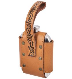 GT-93 Фляжка в чехле «Лучший рыбак» 200 мл