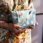 Сумка для аксессуаров IKEA FOSSTA (ФЁССТА), Зеленый, 29х9х15 см