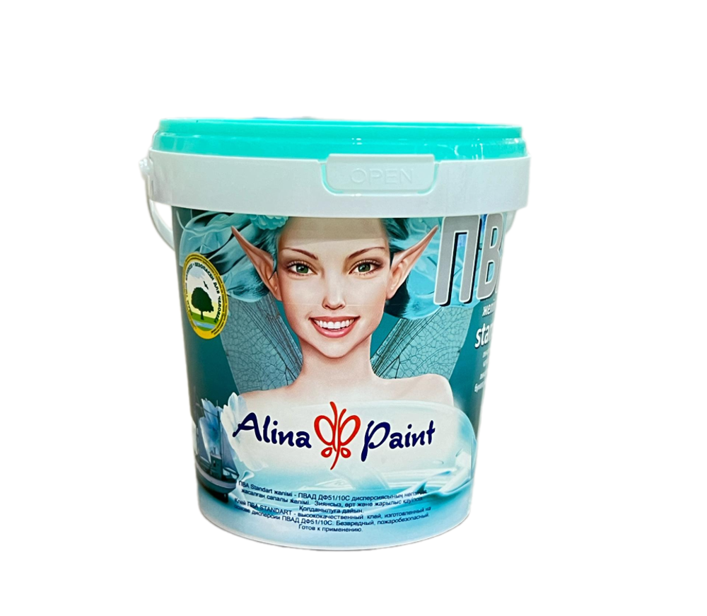 КЛЕЙ ПВА ALINA PAINT STANDART 0.8КГ