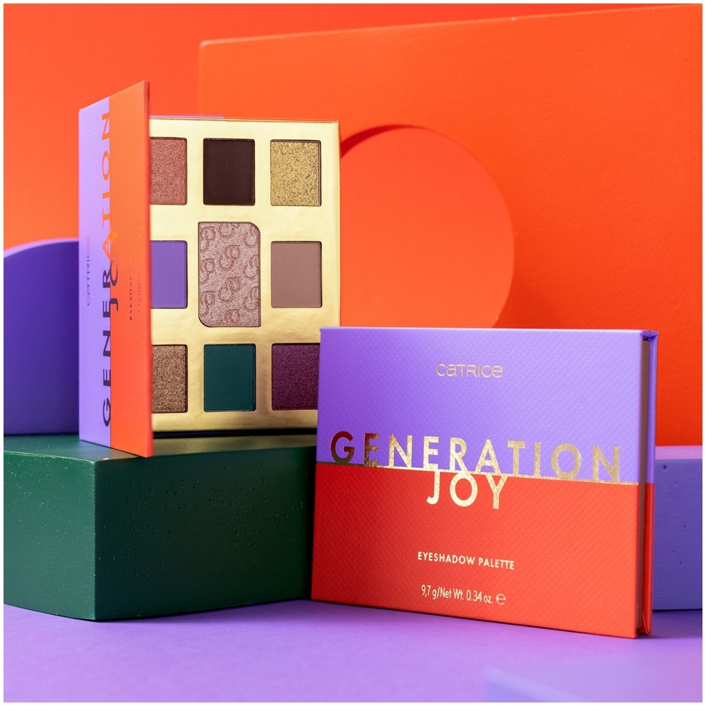 Catrice GENERATION JOY - палитра теней для век, 9,7 g