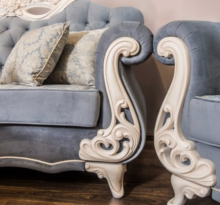 Афина (Эра) Кресло (крем серый)