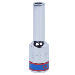 KING TONY (323008M) Головка торцевая глубокая двенадцатигранная 3/8", 8 мм