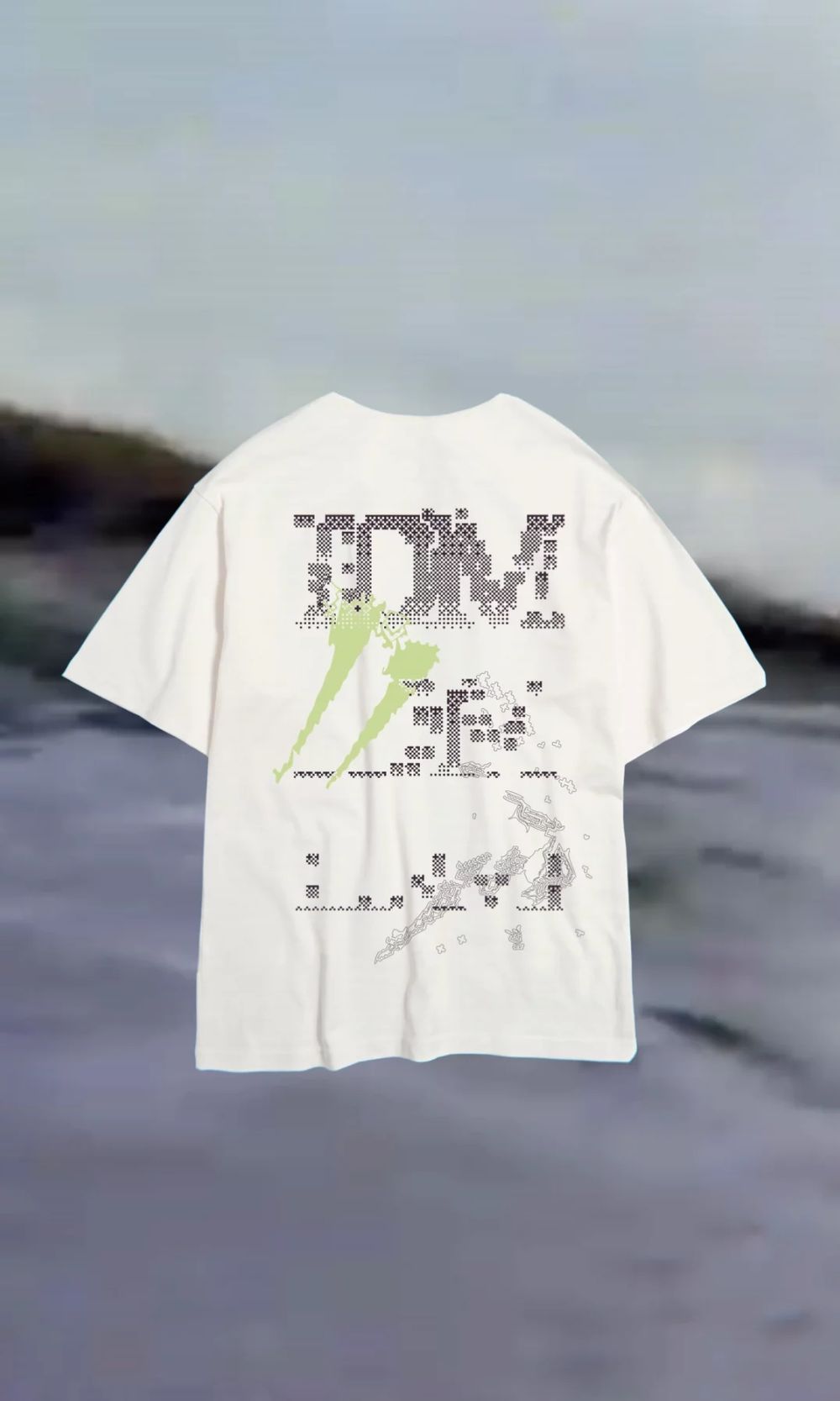 Футболка FOS IDM белая