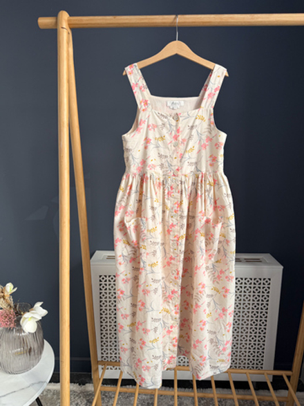 Хлопковое платье-сарафан Bonpoint, 152