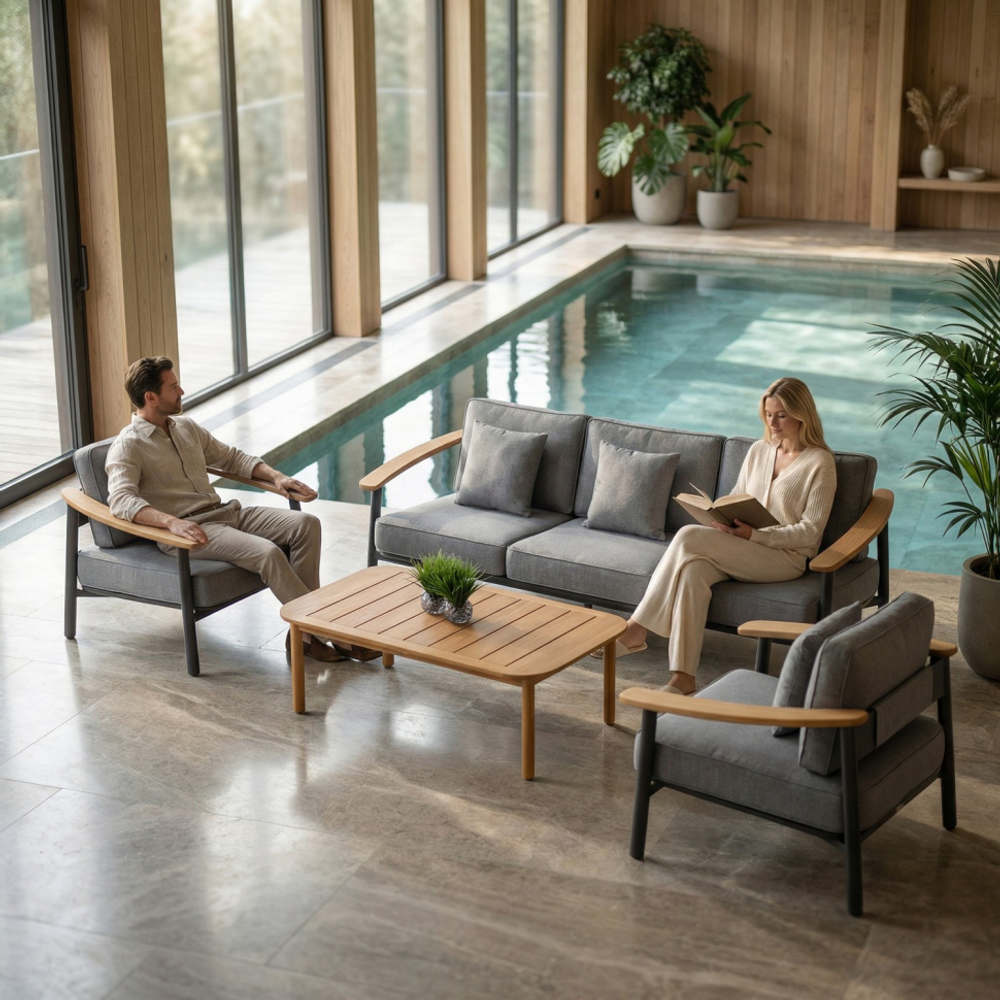 Лаунж зона Ideal Patio ДЕСКАНТО с трехместным диваном