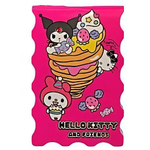 Блокнот фигурный А7 40л. "Куроми" на скрепке, без лин,тиснен.серебр. фольгой 77559 (Центрум)