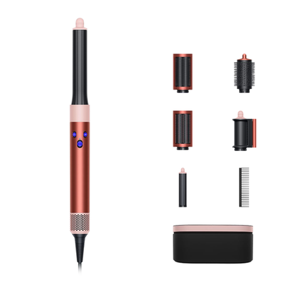 Стайлер Dyson HS05 Hairstyler Airwrap Complete Long (Strawberry Bronze/Blush Pink) (2022) Мультистайлер цвета «клубнично-бронзовый/розовый румянец». Подходит для прямых и волнистых волос любой длины