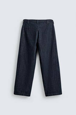 ZARA ДЖИНСЫ ЧИНОС BARREL FIT, ИНДИГО