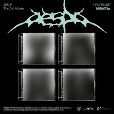 (ПРЕДЗАКАЗ) Альбом aespa - LEMONADE 2nd Album MUTANT RANDOM Version