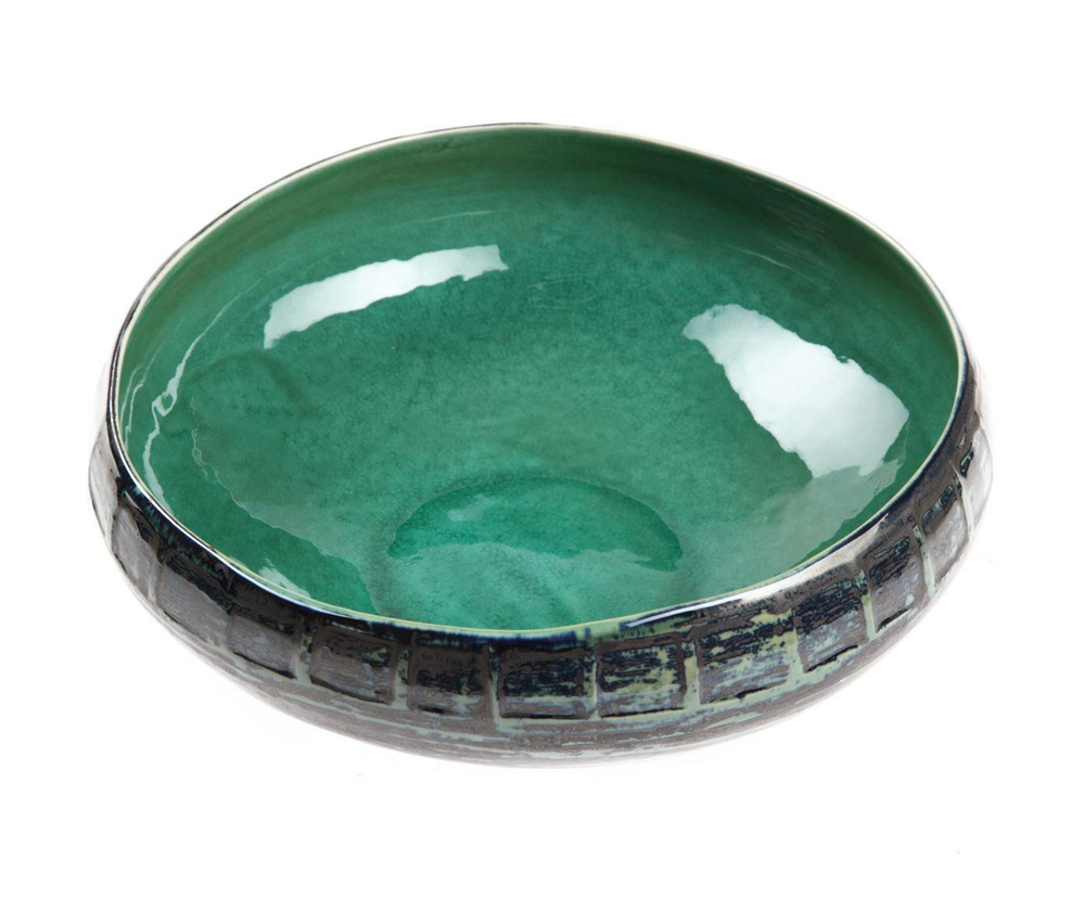 Чаша декоративная керамическая в центр стола Profound от S. Bernardo из Португалии