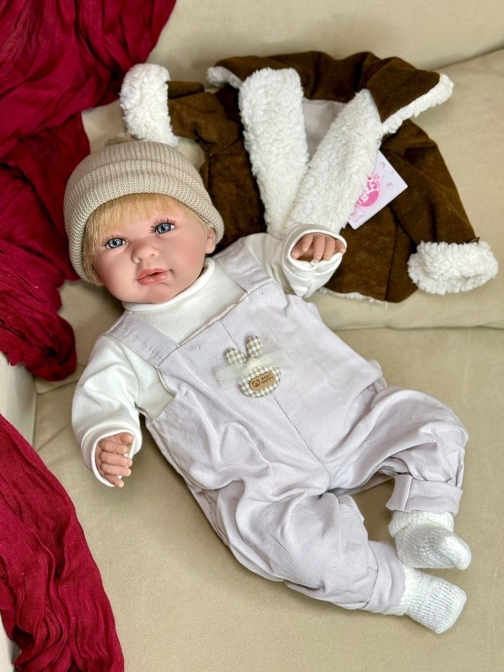 Кукла Berbesa мягконабивная 45см Daniel (4512S)