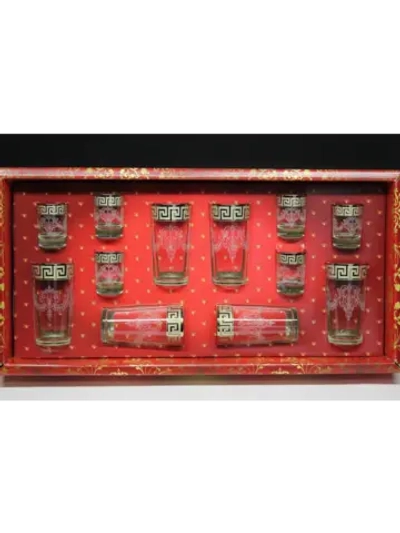 Набор 12 предметов стакан и стопка