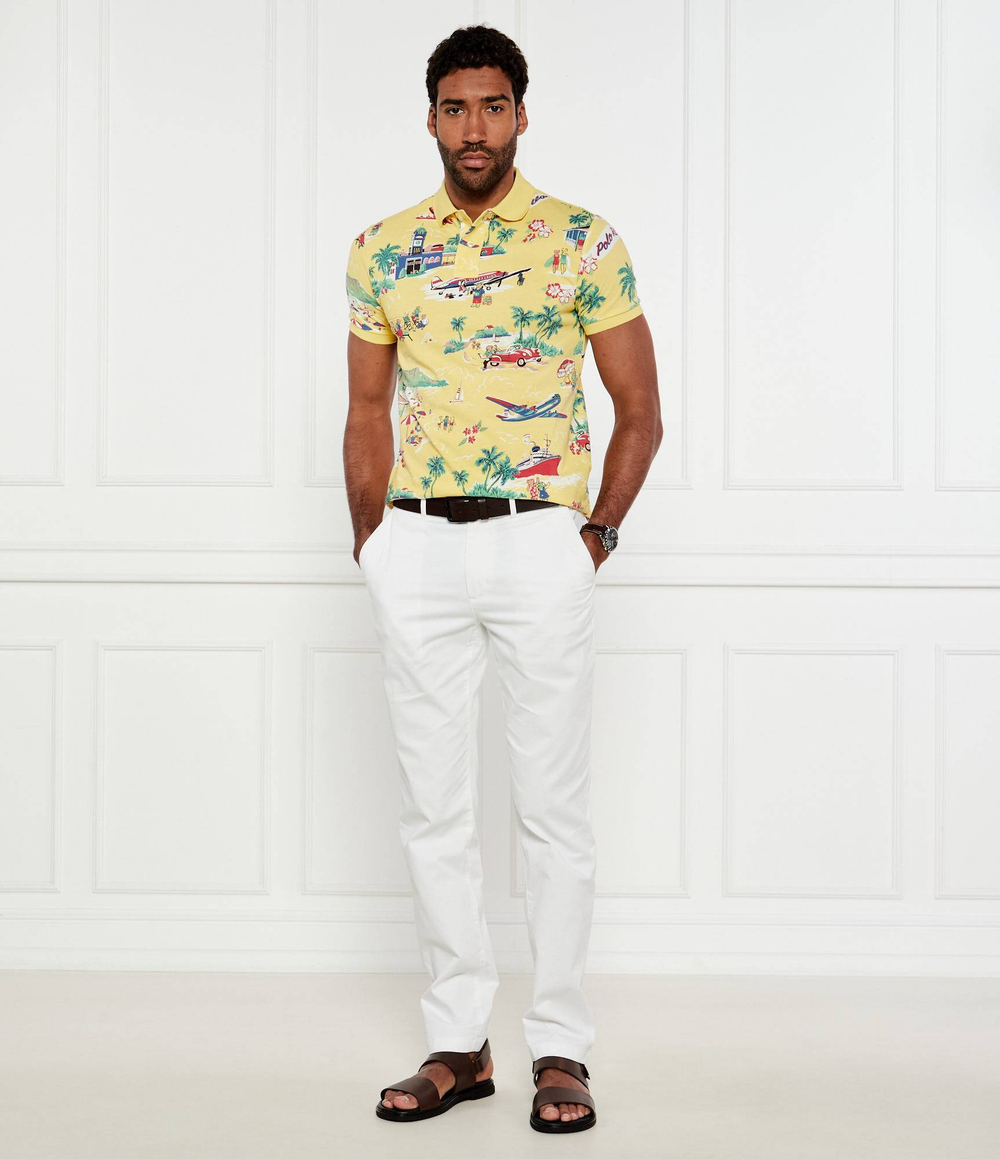 Поло POLO RALPH LAUREN - желтый(710963485)