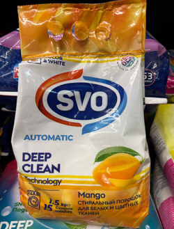 Порошок Универсальный в ассортименте SVO 1.5кг Турция