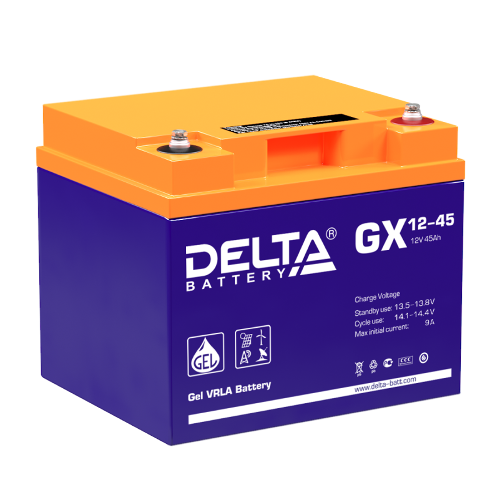 GX 12-45 аккумулятор Delta