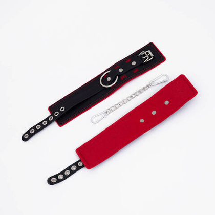 Crazy Hand Made - Оковы с красной строчкой SEX