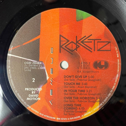 Винтажная виниловая пластинка LP Rockets Roketz One Way (Italy 1986)