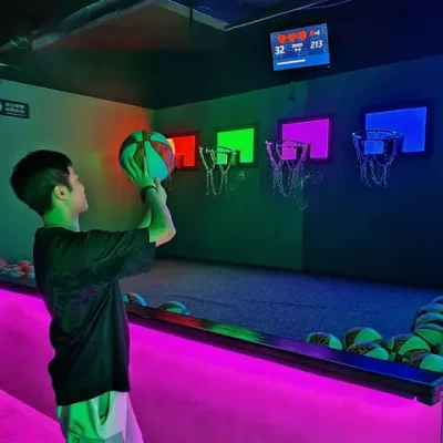 Интерактивная зона «Светящийся баскетбол»