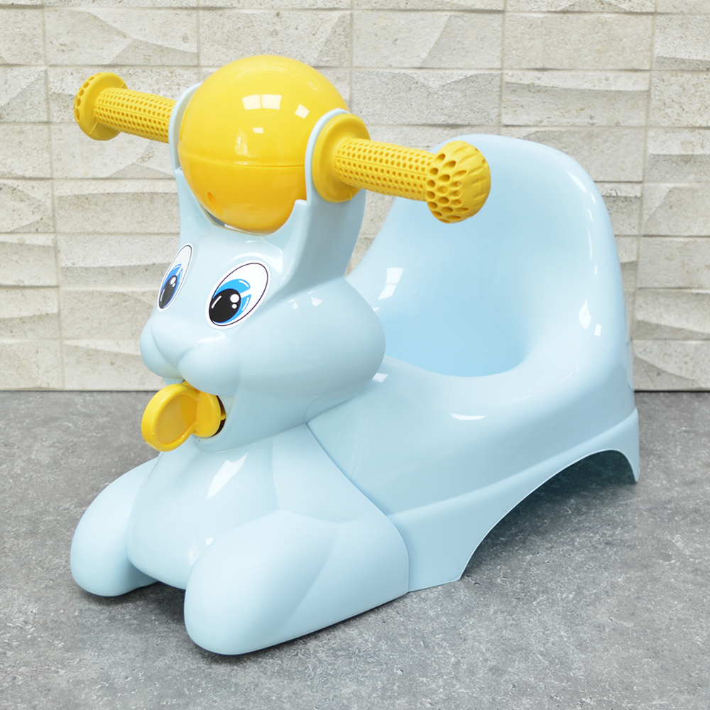 Горшок детский "Зайчик" Lapsi (светло-голубой)