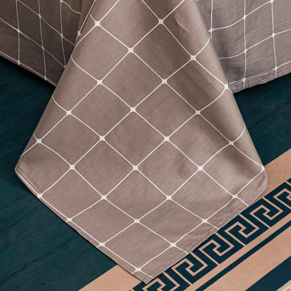 Комплект постельного белья Люкс Сатин 100% хлопок A343