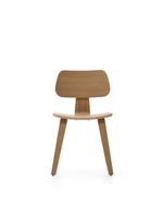 Стул Gena из дубового шпона и каучукового дерева