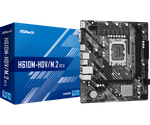 Материнская плата ASRock H610M-HDV/M.2 R2.0 LGA1700 2xDDR4 4xSATA M.2 D-Sub HDMI DP mATX