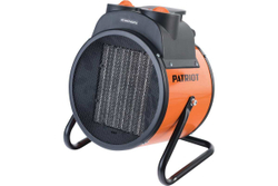 Электрический тепловентилятор Patriot PTR 7S, 5.0 кВт, 220В, терморегулятор, 633307300