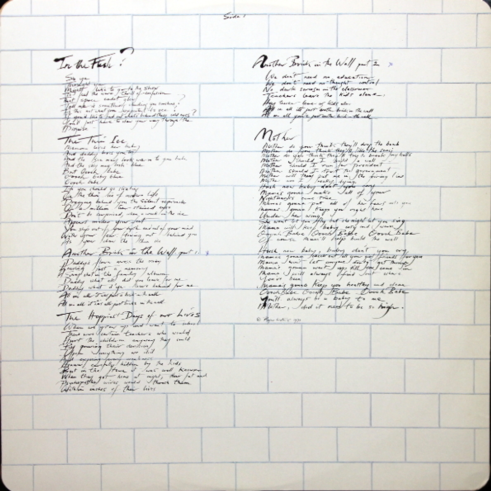 Pink Floyd / The Wall (2LP)