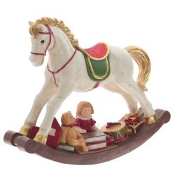 GAEM Фигурка декоративная "Лошадка-качалка", L49 W12 H40 см