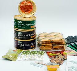 Сухой паек "Барс" суточный. Меню 1. ХАЛЯЛЬ