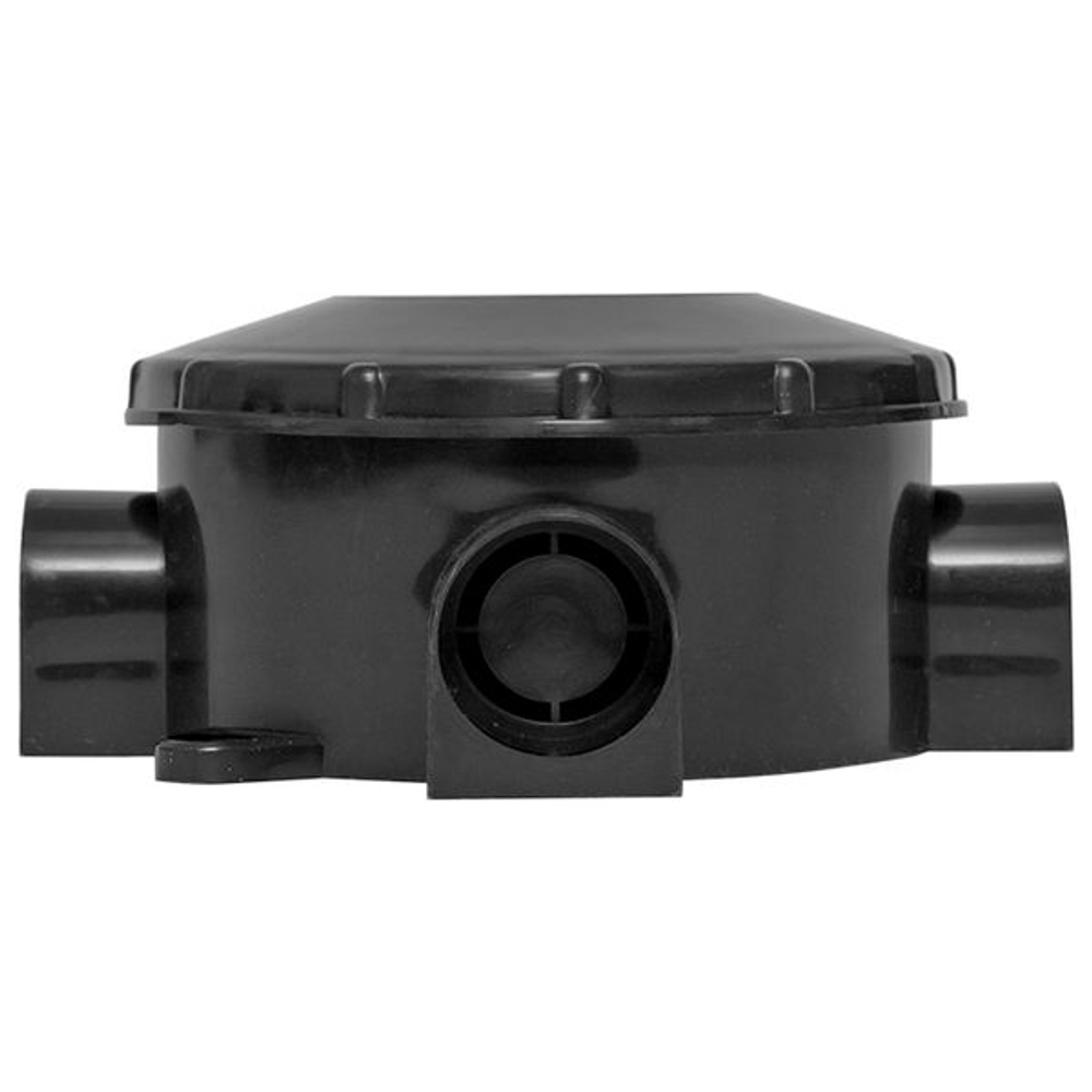 Коробка распределительная КМР-040-040б трехрожковая черная (70x35) EKF PROxima (150.00 шт.)
